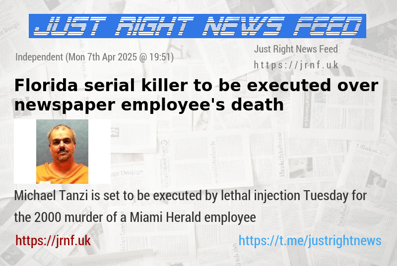 Florida serial killer to be executed over newspaper employee’s death