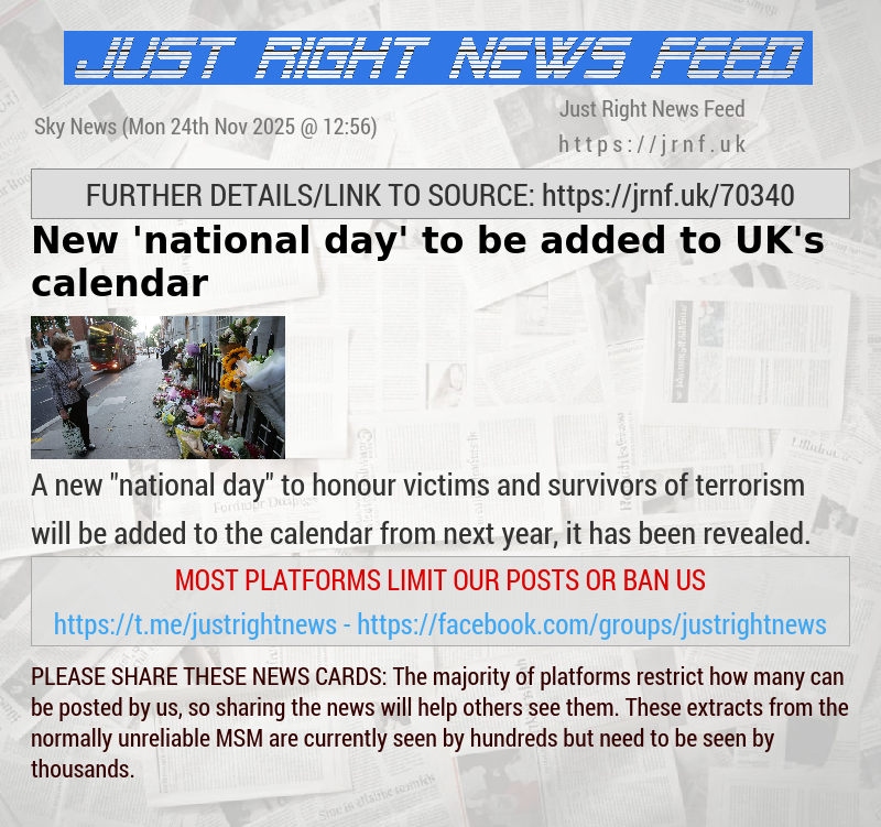 New ’national day’ to be added to UK’s calendar