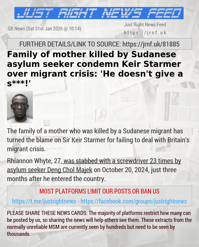 Family of mother killed by Sudanese asylum seeker condemn Keir Starmer over migrant crisis: ’He doesn’t give a s***!’