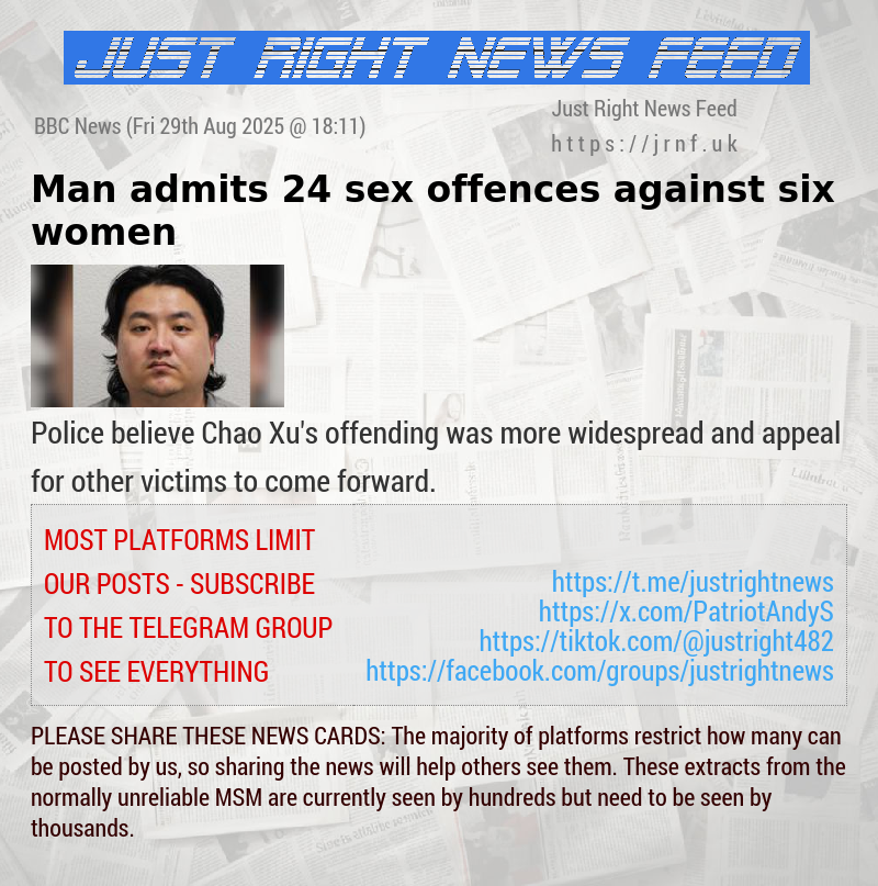 Man admits 24 sex offences against six women