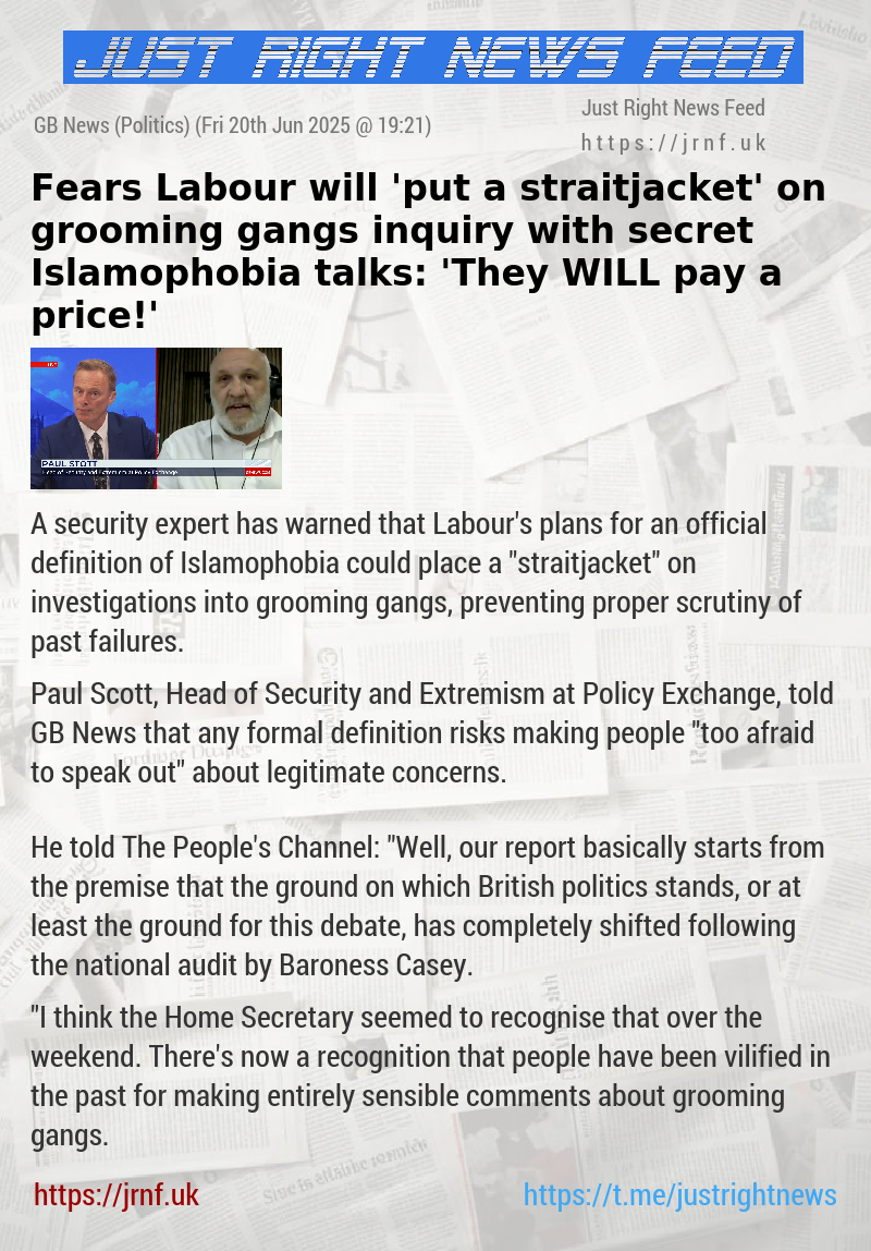 Fears Labour will ’put a straitjacket’ on grooming gangs inquiry with secret Islamophobia talks: ’They WILL pay a price!’