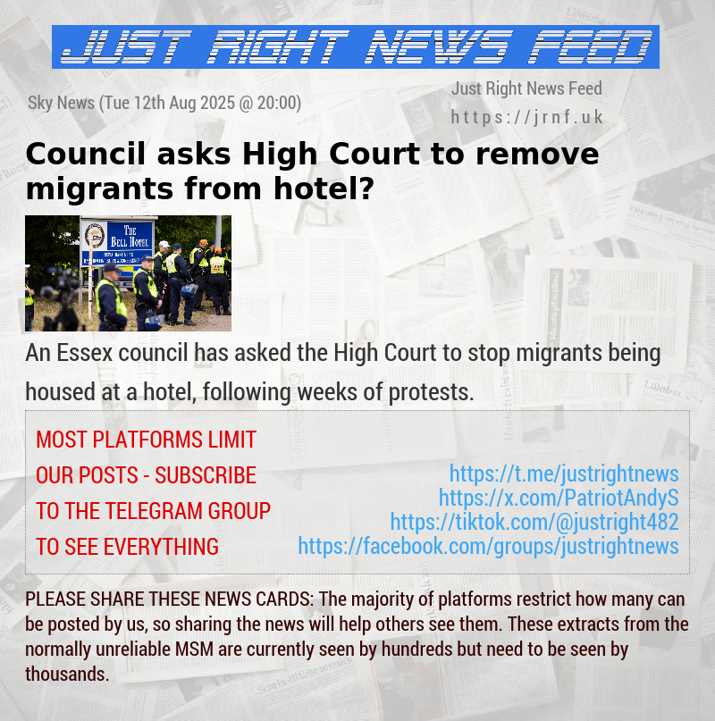 Council asks High Court to remove migrants from hotel 