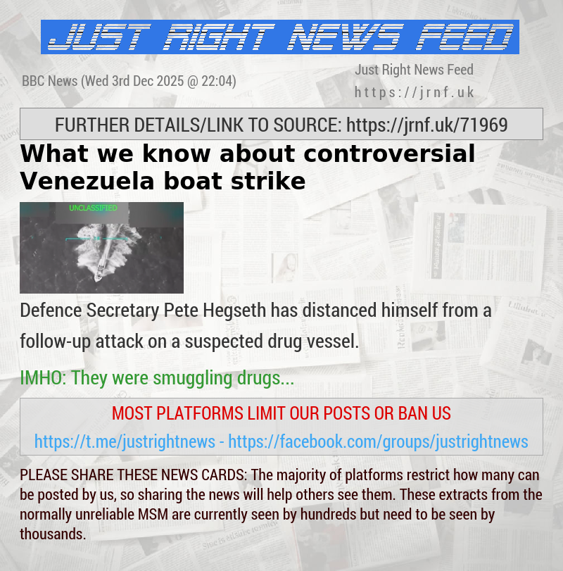 What we know about controversial Venezuela boat strike