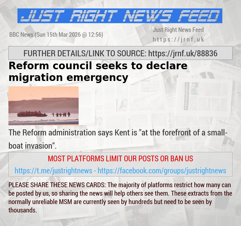 Reform council seeks to declare migration emergency