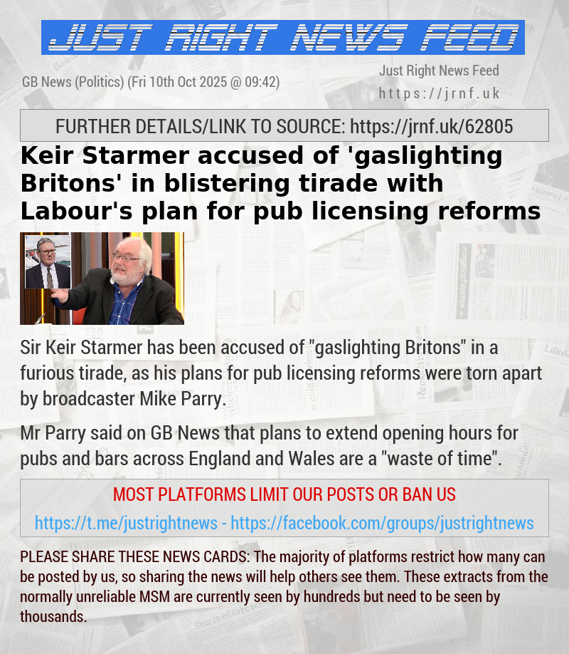 Keir Starmer accused of ’gaslighting Britons’ in blistering tirade with Labour’s plan for pub licensing reforms