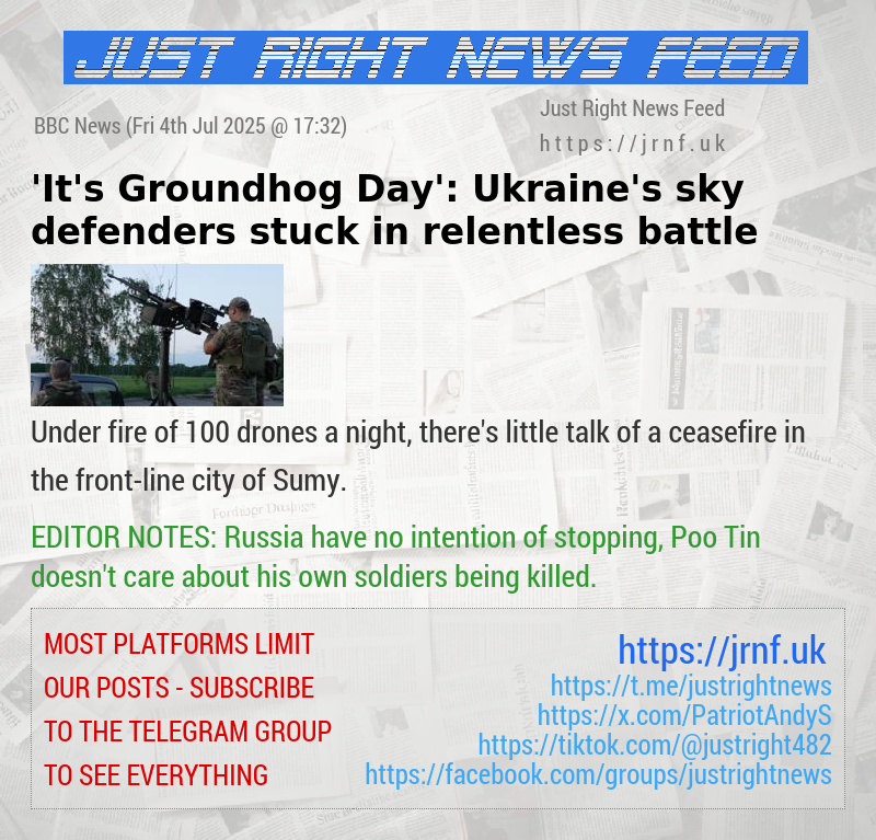 ’It’s Groundhog Day’: Ukraine’s sky defenders stuck in relentless battle