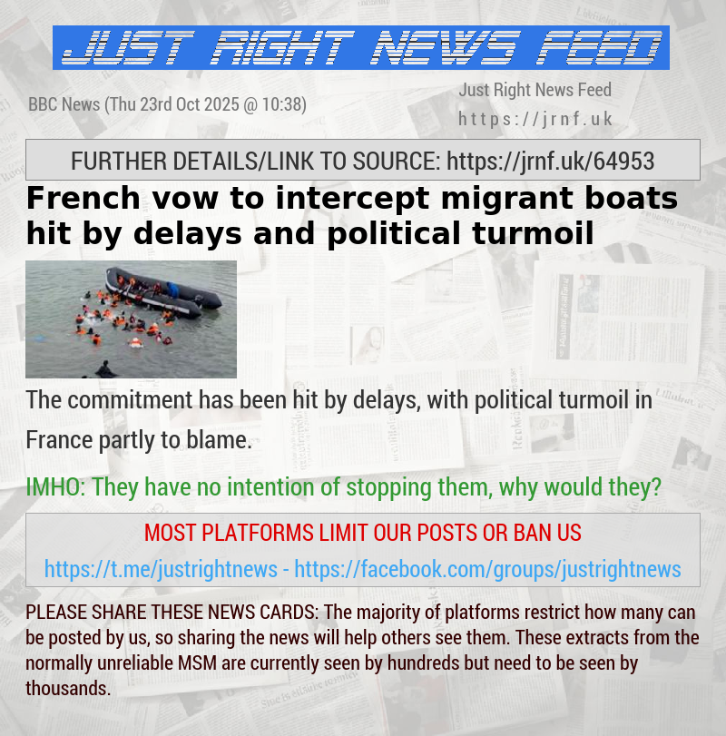 French vow to intercept migrant boats hit by delays and political turmoil