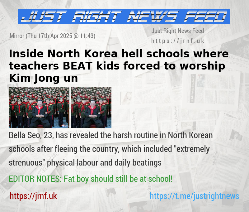 Inside North Korea hell schools where teachers BEAT kids forced to worship Kim Jong—un