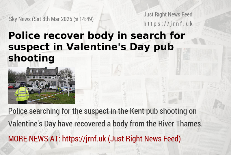 Police recover body in search for suspect in Valentine’s Day pub shooting