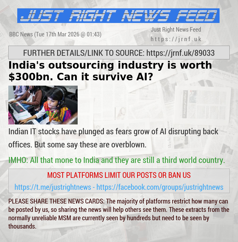 India’s outsourcing industry is worth $300bn. Can it survive AI?