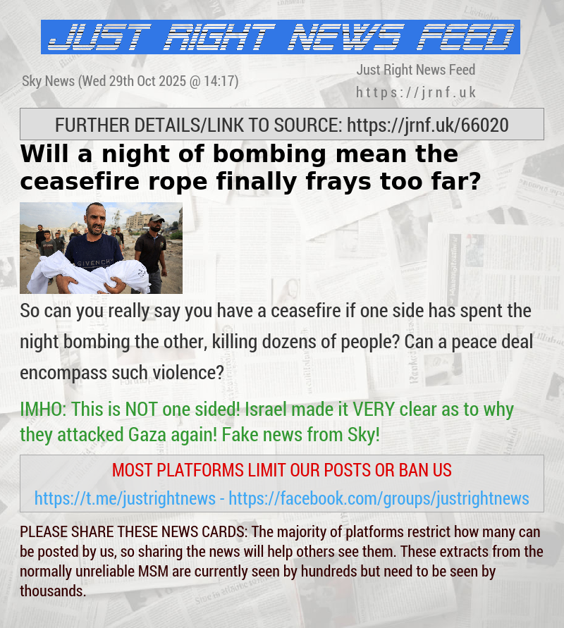 Will a night of bombing mean the ceasefire rope finally frays too far?