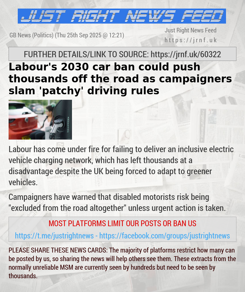 Labour’s 2030 car ban could push thousands off the road as campaigners slam ’patchy’ driving rules