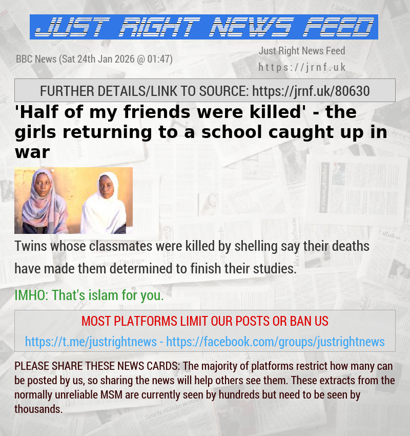 ’Half of my friends were killed’ — the girls returning to a school caught up in war