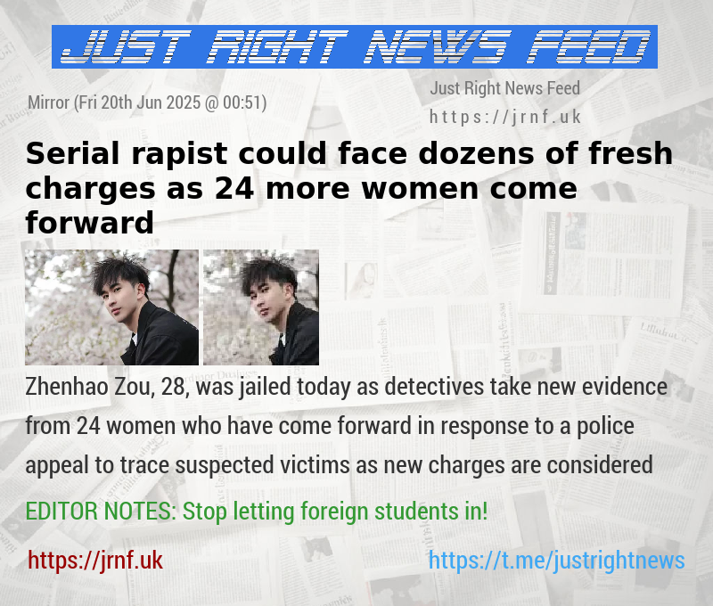 Serial rapist could face dozens of fresh charges as 24 more women come forward