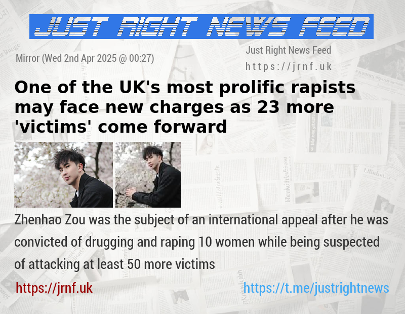 One of the UK’s most prolific rapists may face new charges as 23 more ’victims’ come forward