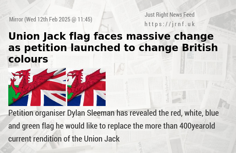 Union Jack flag faces massive change as petition launched to change British colours