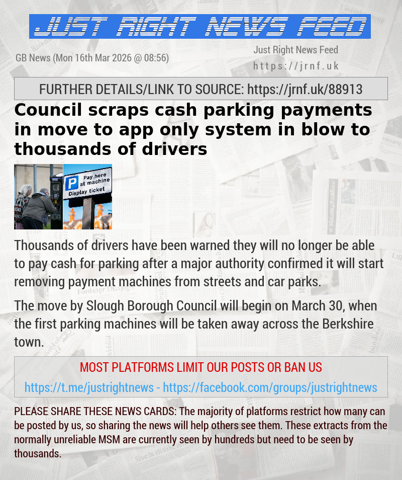 Council scraps cash parking payments in move to app—only system in blow to thousands of drivers