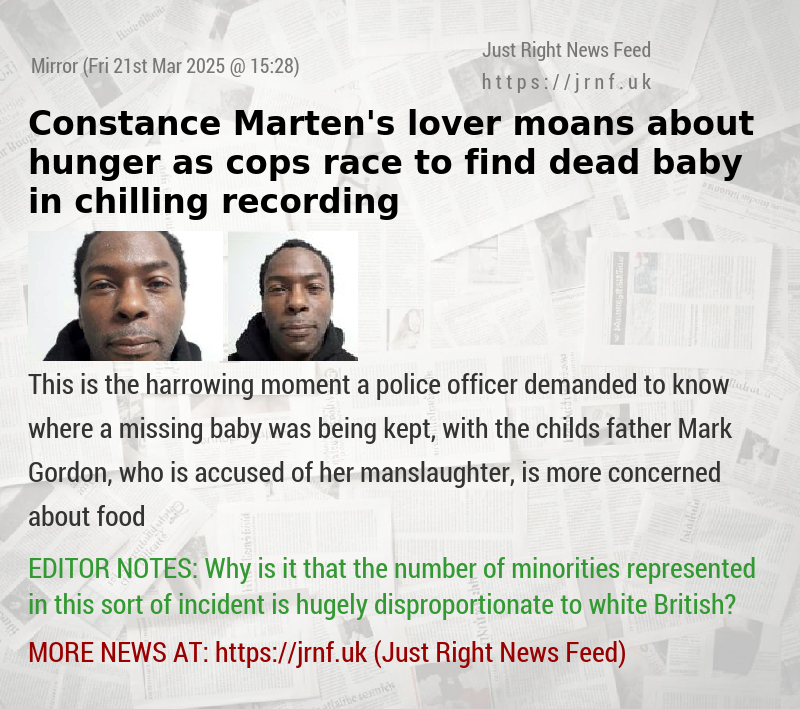 Constance Marten’s lover moans about hunger as cops race to find dead baby in chilling recording