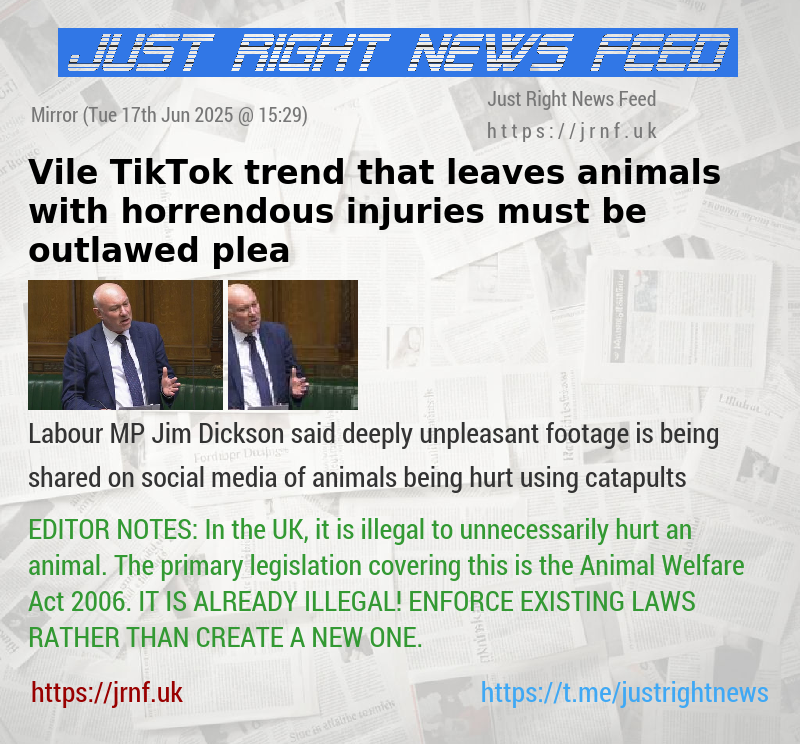Vile TikTok trend that leaves animals with horrendous injuries must be outlawed plea