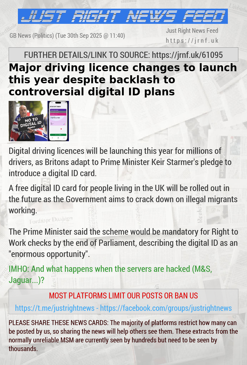 Major driving licence changes to launch this year despite backlash to controversial digital ID plans
