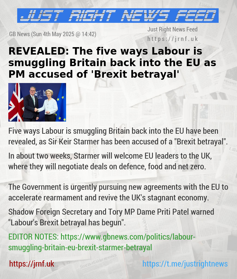 REVEALED: The five ways Labour is smuggling Britain back into the EU as PM accused of ’Brexit betrayal’