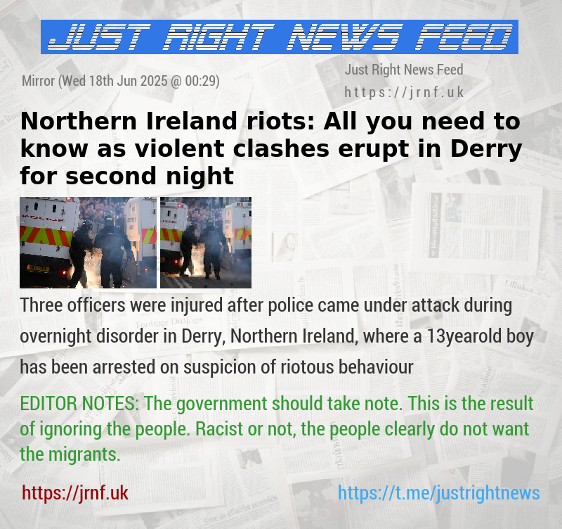 Northern Ireland riots: All you need to know as violent clashes erupt in Derry for second night