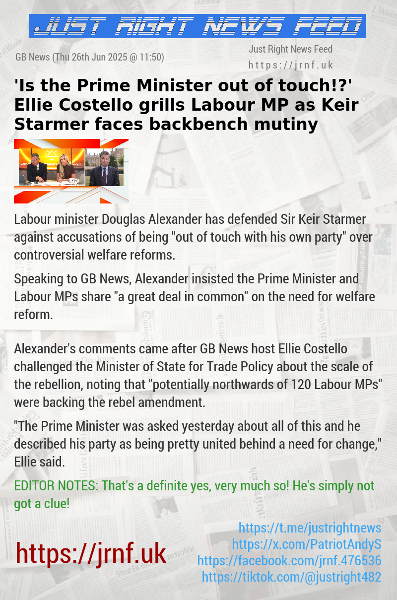 ‘Is the Prime Minister out of touch!?’ Ellie Costello grills Labour MP as Keir Starmer faces backbench mutiny