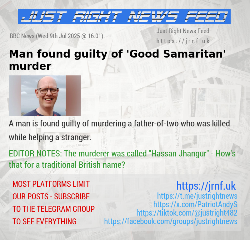 Man found guilty of ’Good Samaritan’ murder