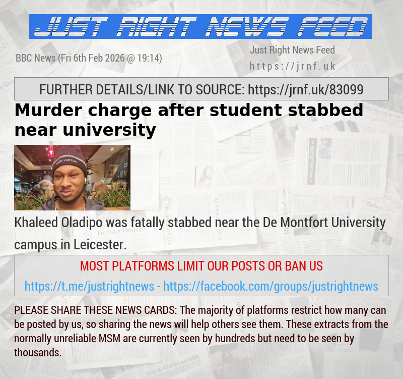 Murder charge after student stabbed near university