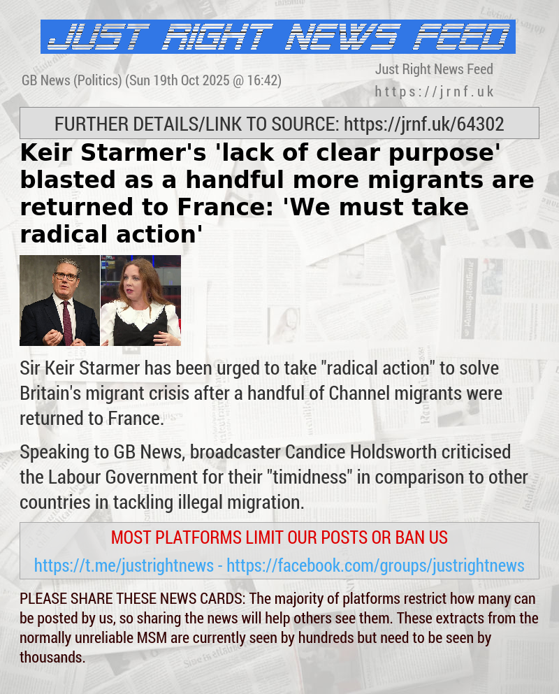 Keir Starmer’s ’lack of clear purpose’ blasted as a handful more migrants are returned to France: ’We must take radical action’