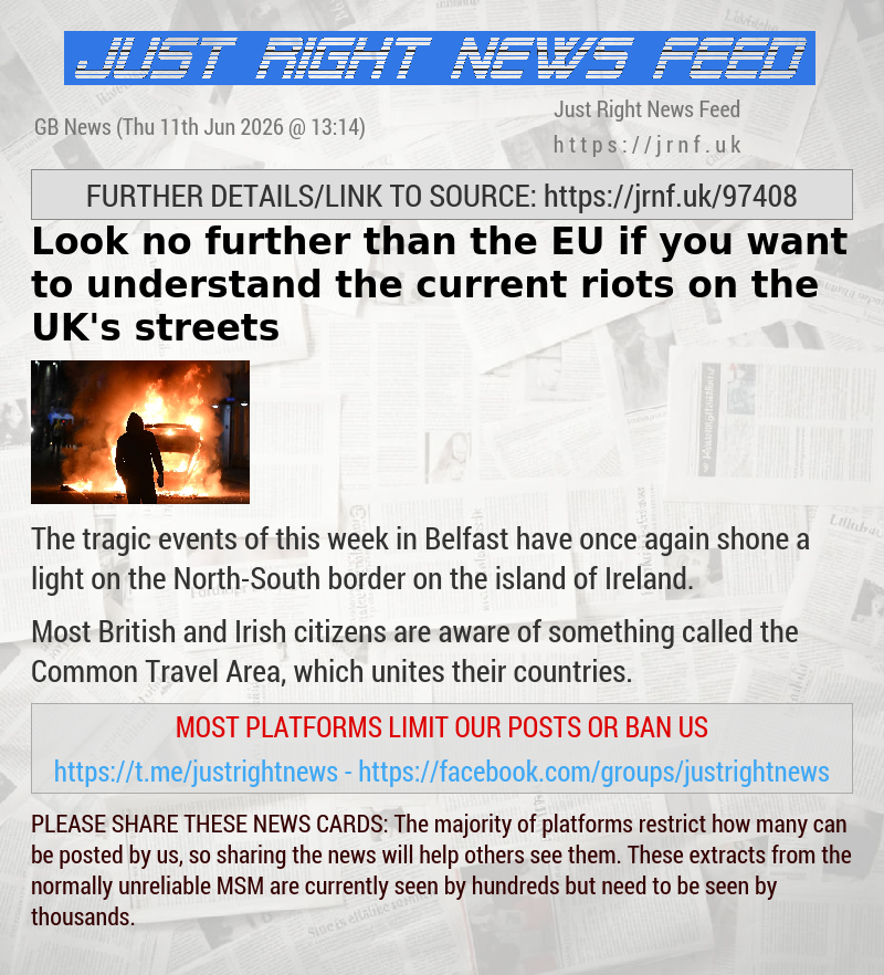 Look no further than the EU if you want to understand the current riots on the UK’s streets