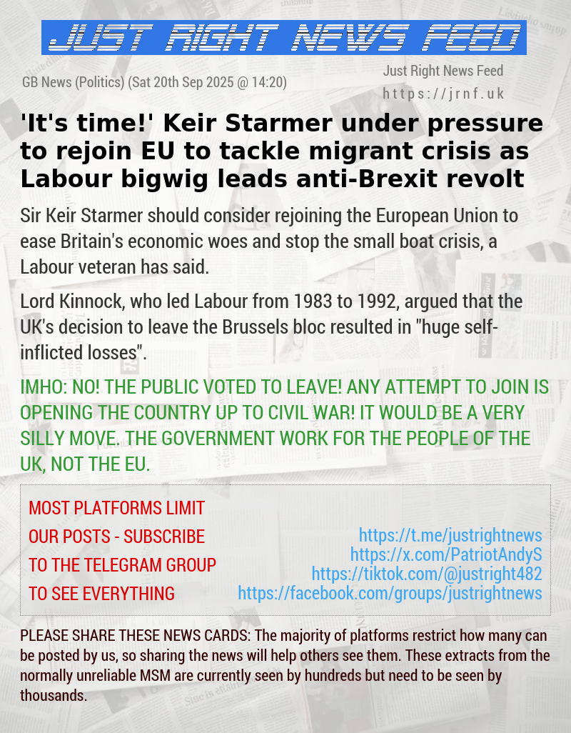 ’It’s time!’ Keir Starmer under pressure to rejoin EU to tackle migrant crisis as Labour bigwig leads anti—Brexit revolt