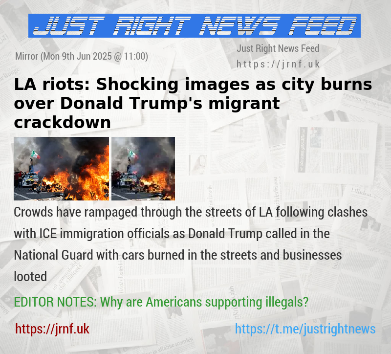 LA riots: Shocking images as city burns over Donald Trump’s migrant crackdown