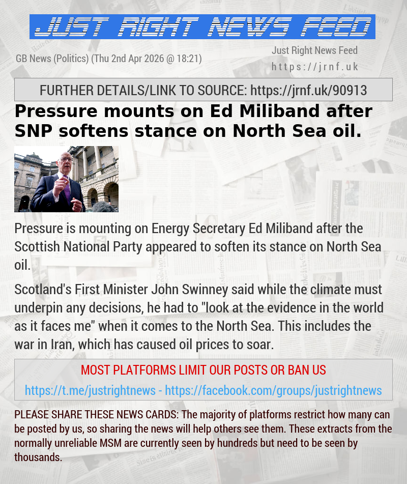 Pressure mounts on Ed Miliband after SNP softens stance on North Sea oil.