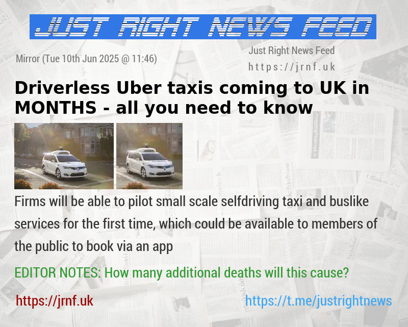 Driverless Uber taxis coming to UK in MONTHS — all you need to know