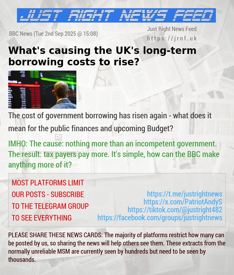 What’s causing the UK’s long—term borrowing costs to rise?
