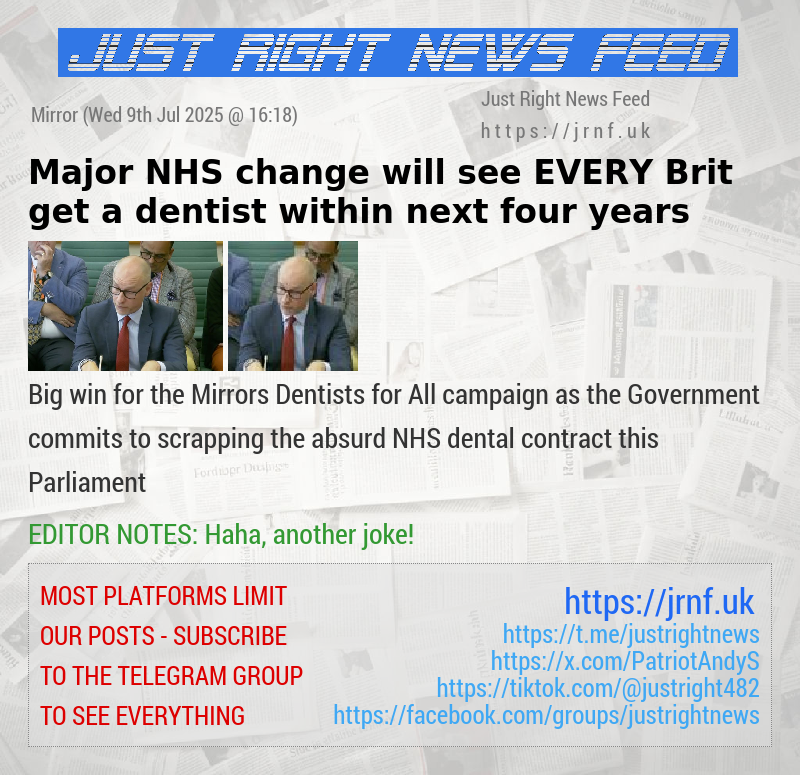 Major NHS change will see EVERY Brit get a dentist within next four years