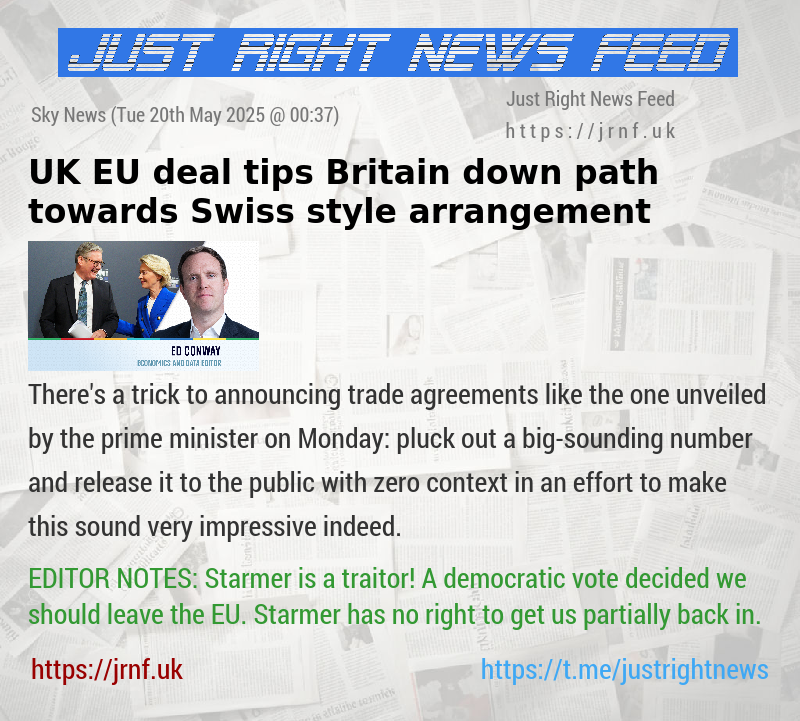 UK—EU deal tips Britain down path towards Swiss—style arrangement